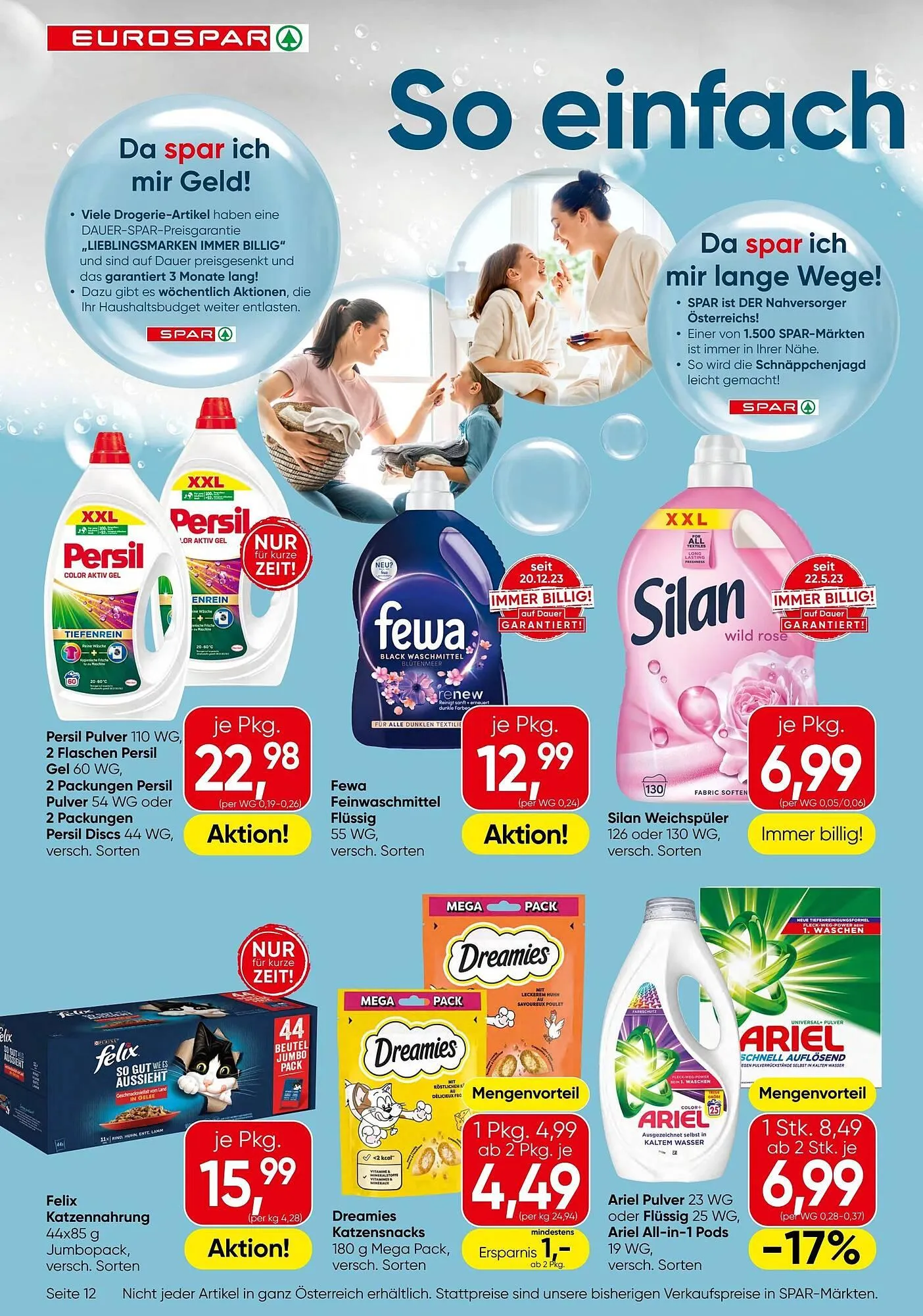 Eurospar Flugblatt von 4. Dezember bis 17. Dezember 2025 - Flugblätt seite 12