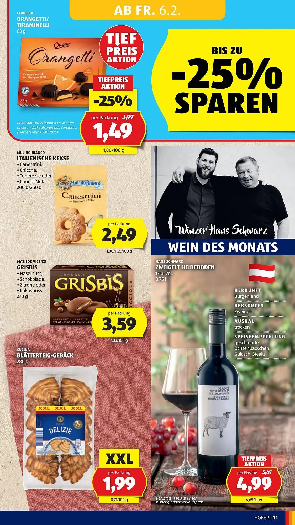 Hofer Flugblatt von 6. Februar bis 12. Februar 2026 - Flugblätt seite  13