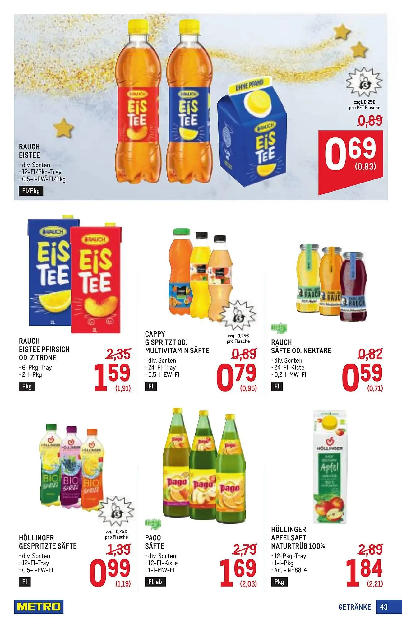 Metro Flugblatt von 11. Dezember bis 7. Jänner 2026 - Flugblätt seite  43