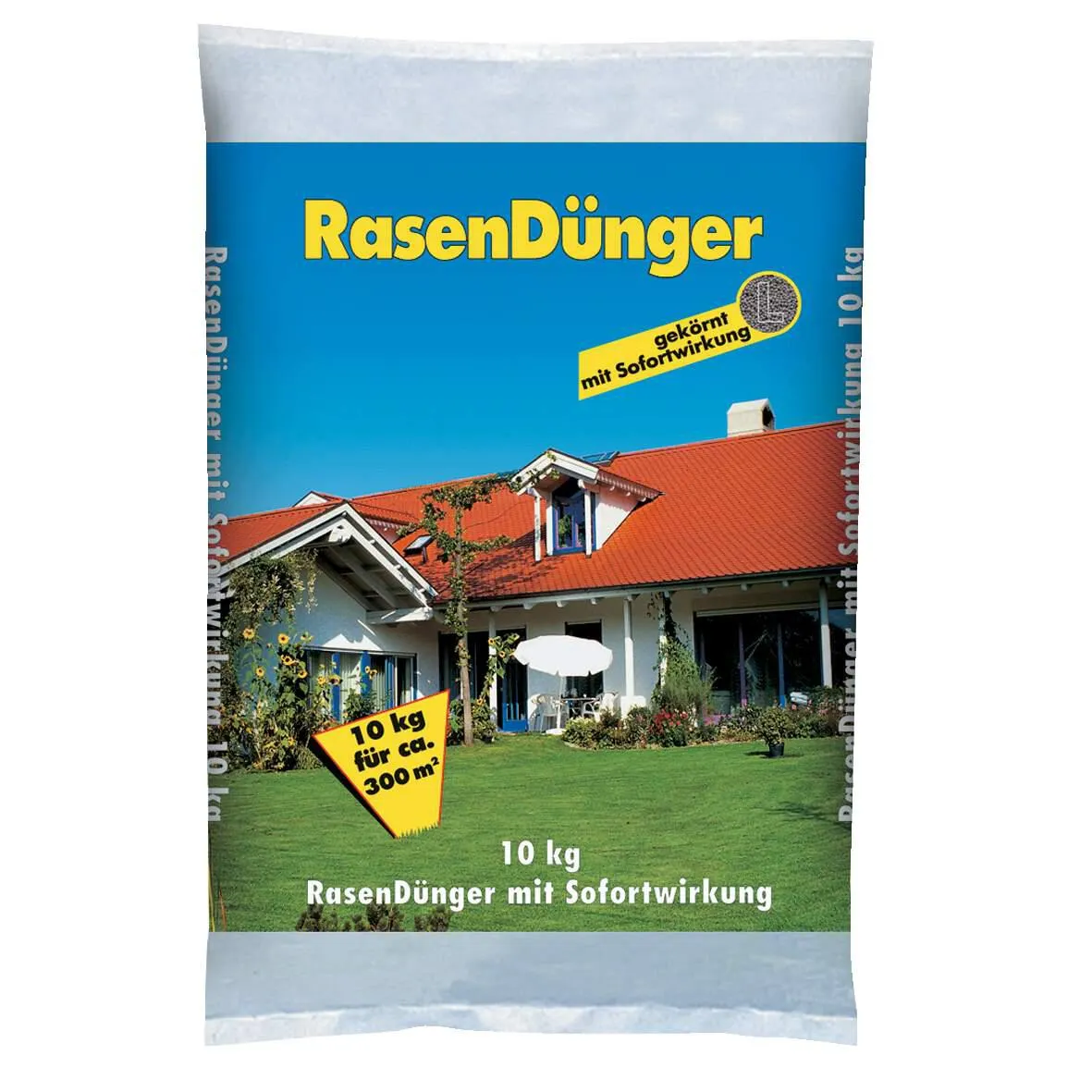 Rasendünger m. Sofortwirkung 10kg f. 300m2