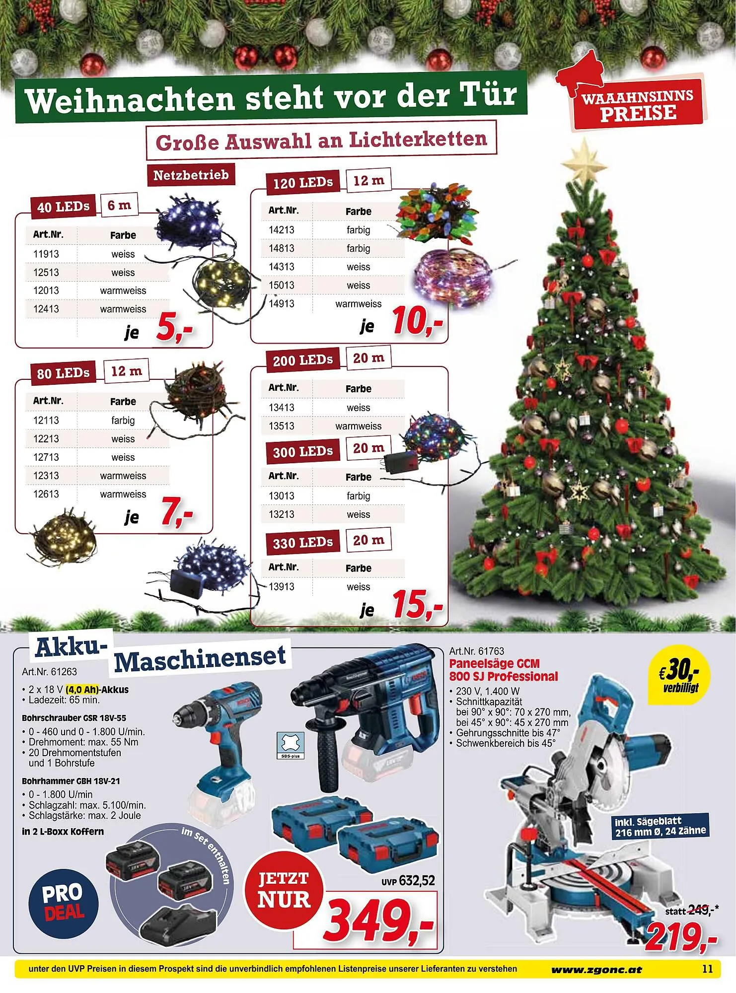 Zgonc Flugblatt von 1. Dezember bis 31. Dezember 2023 - Flugblätt seite 11
