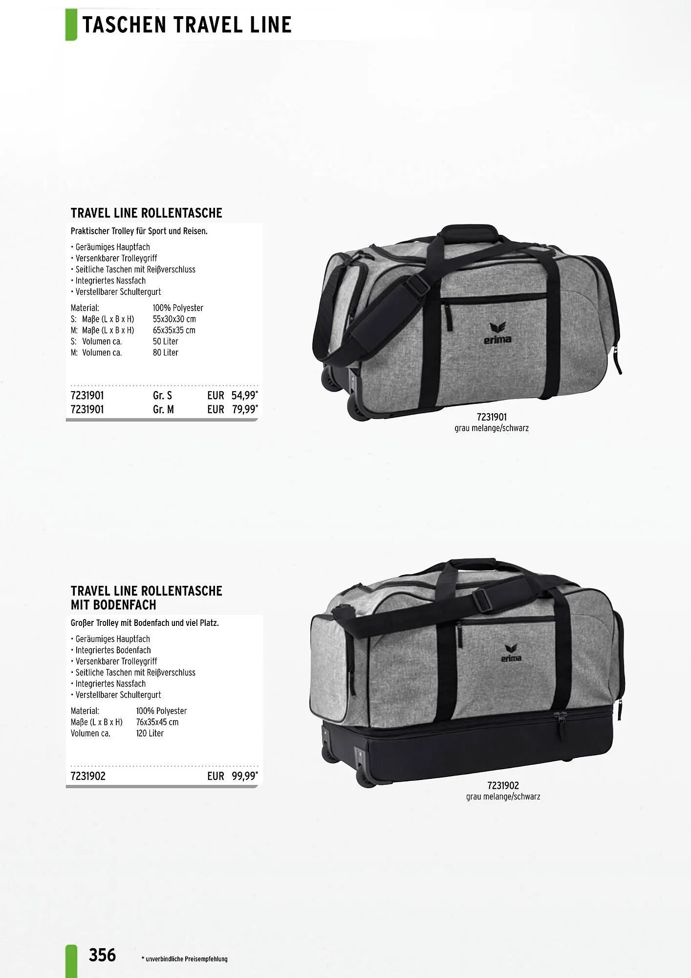 ERIMA Flugblatt von 2. Jänner bis 31. Dezember 2024 - Flugblätt seite 356