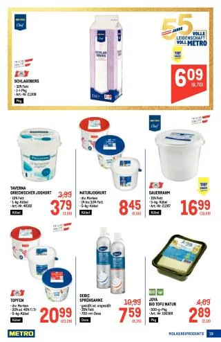METRO Flugblatt - Metro profi von 20. August bis 2. September 2026 - Flugblätt seite 19