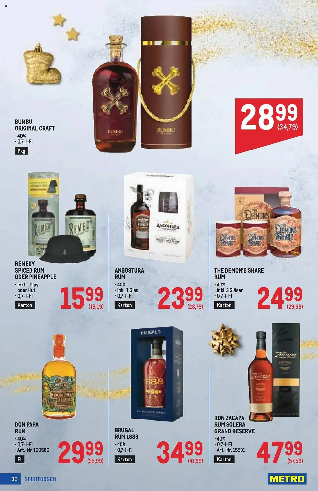 Metro Flugblatt von 16. Oktober bis 24. Dezember 2025 - Flugblätt seite  30