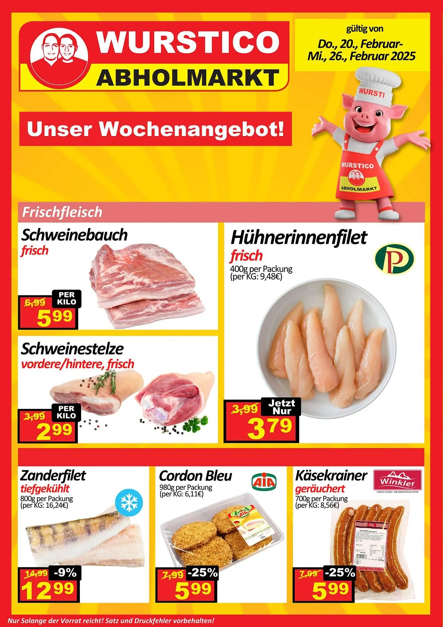 Wurstico Flugblatt - 1