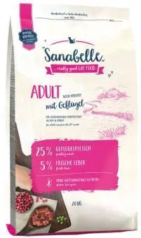 Sanabelle Adult 2kg mit Geflügel