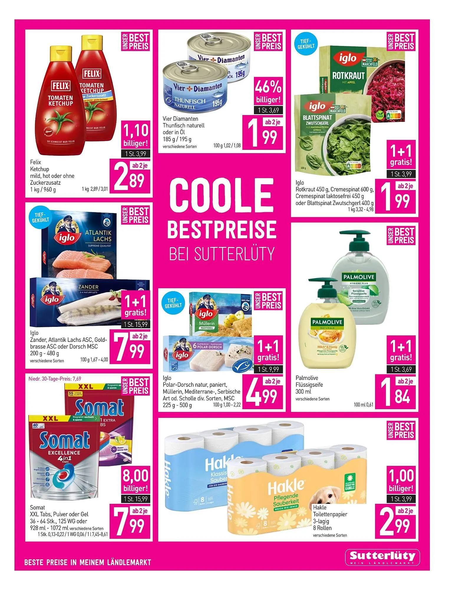Sutterlüty Flugblatt von 29. Jänner bis 4. Februar 2026 - Flugblätt seite 7