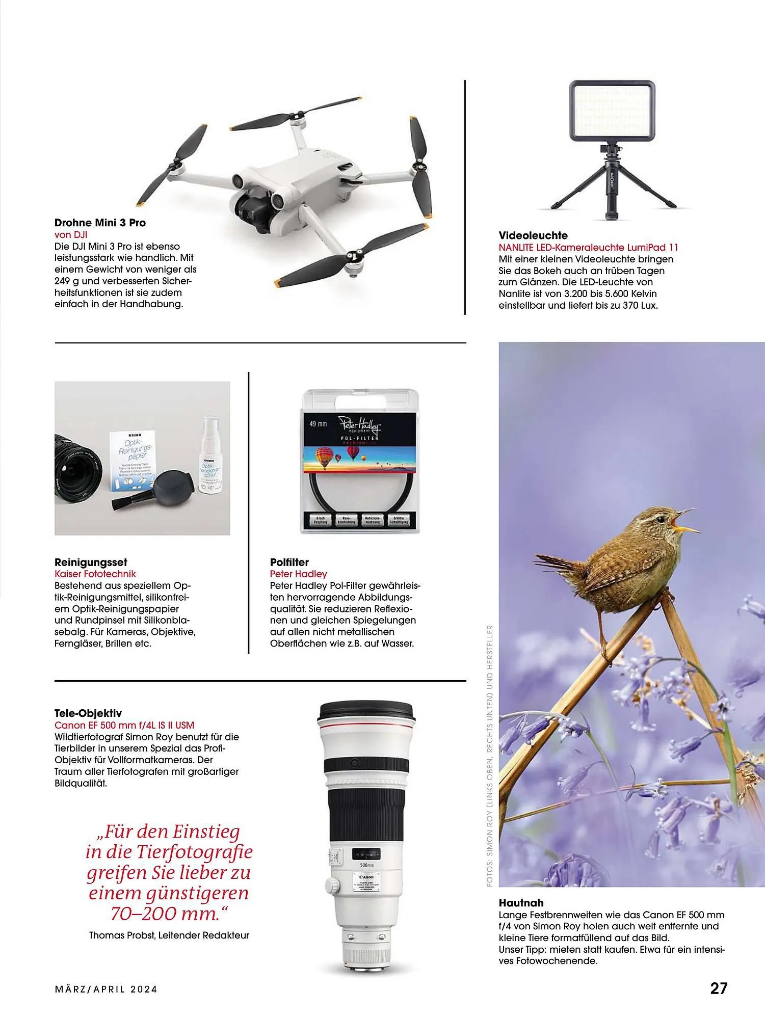 RINGFOTO Flugblatt von 1. März bis 30. April 2024 - Flugblätt seite  27