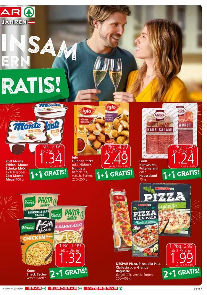 Spar flugblatt von 19. Juni bis 3. Juli 2024 - Flugblätt seite 7