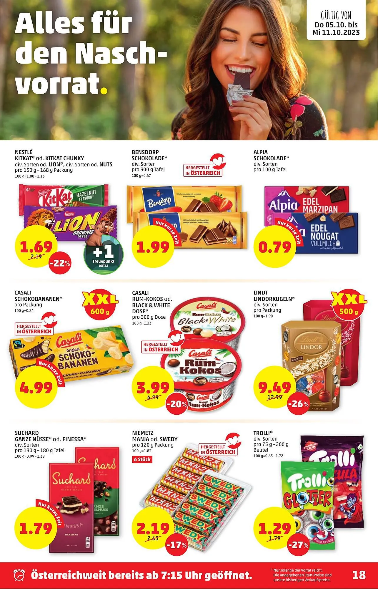 PENNY Flugblatt von 5. Oktober bis 11. Oktober 2023 - Flugblätt seite 18