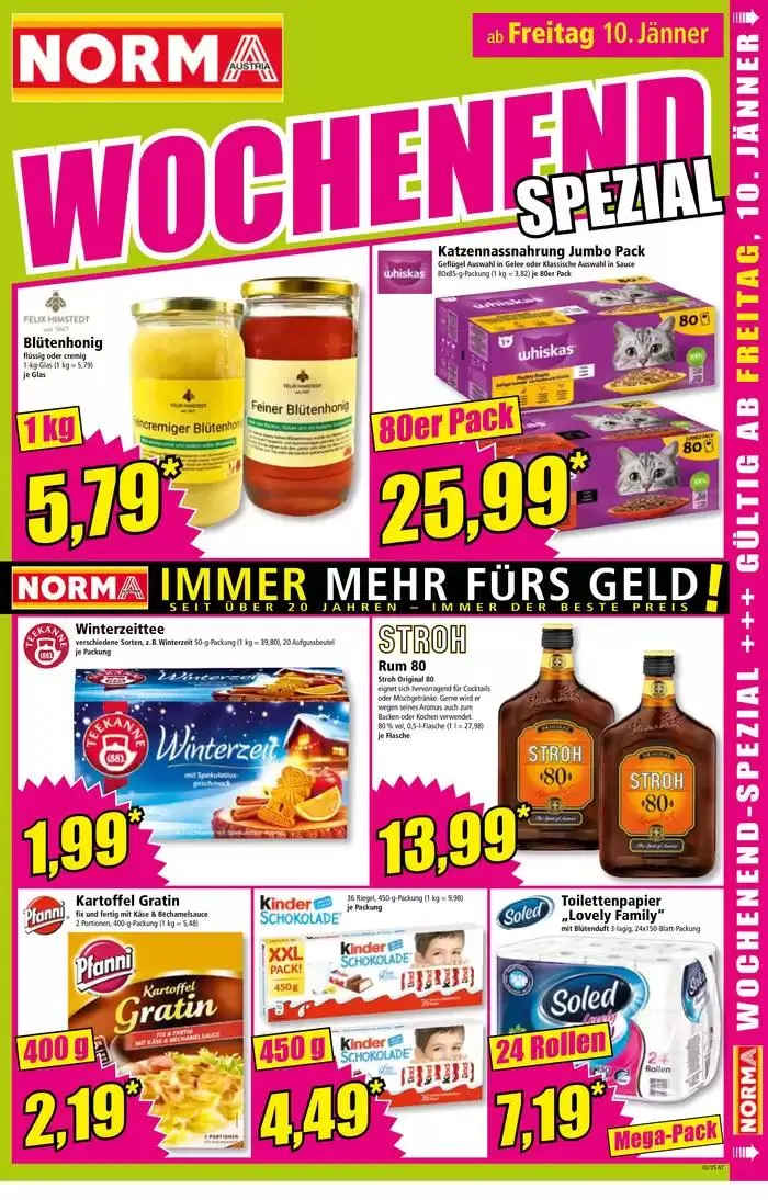 Exklusive Schnäppchen von 7. Jänner bis 11. Jänner 2025 - Flugblätt seite 17