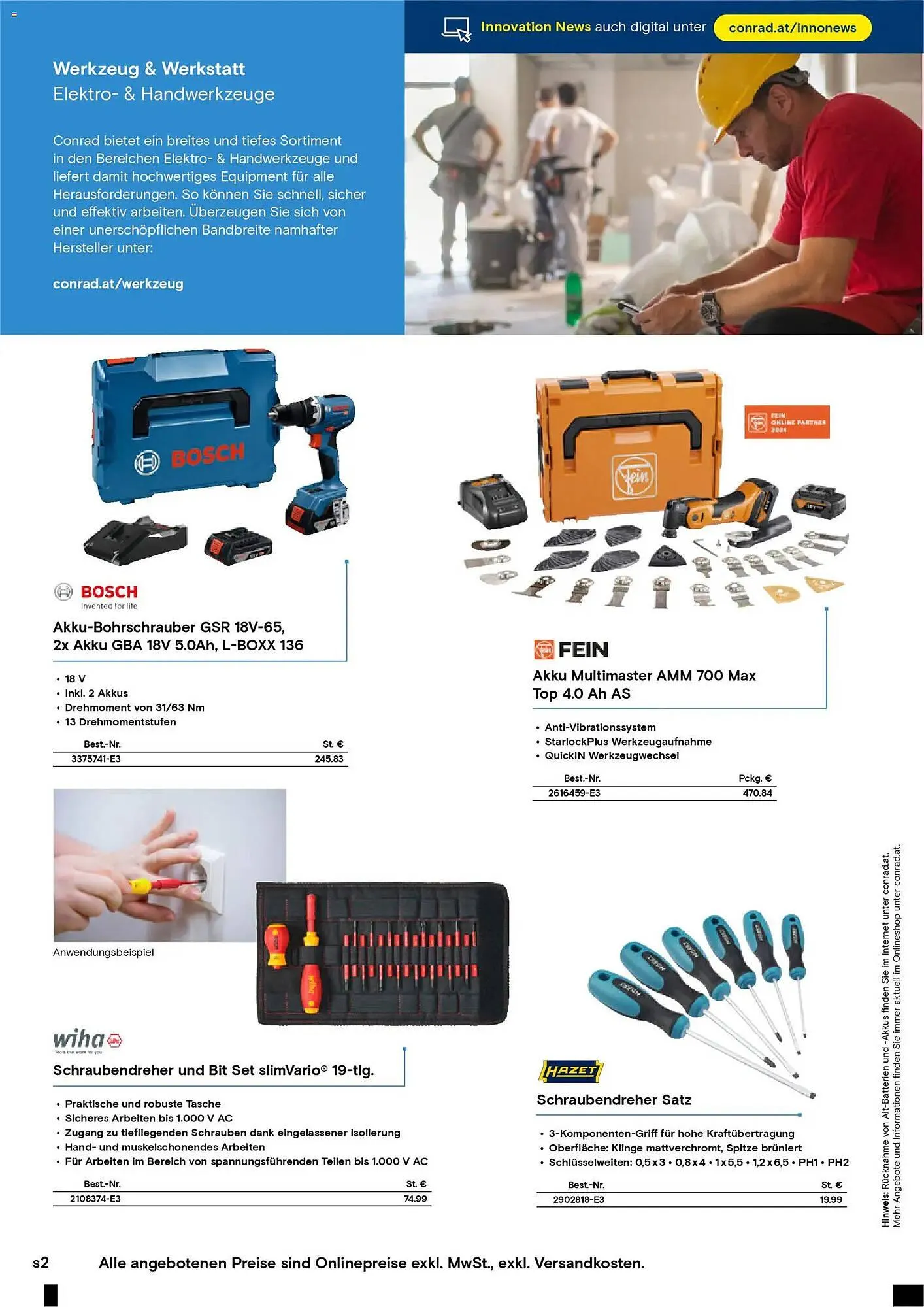 Conrad Katalog von 23. Oktober bis 31. Dezember 2025 - Flugblätt seite 2