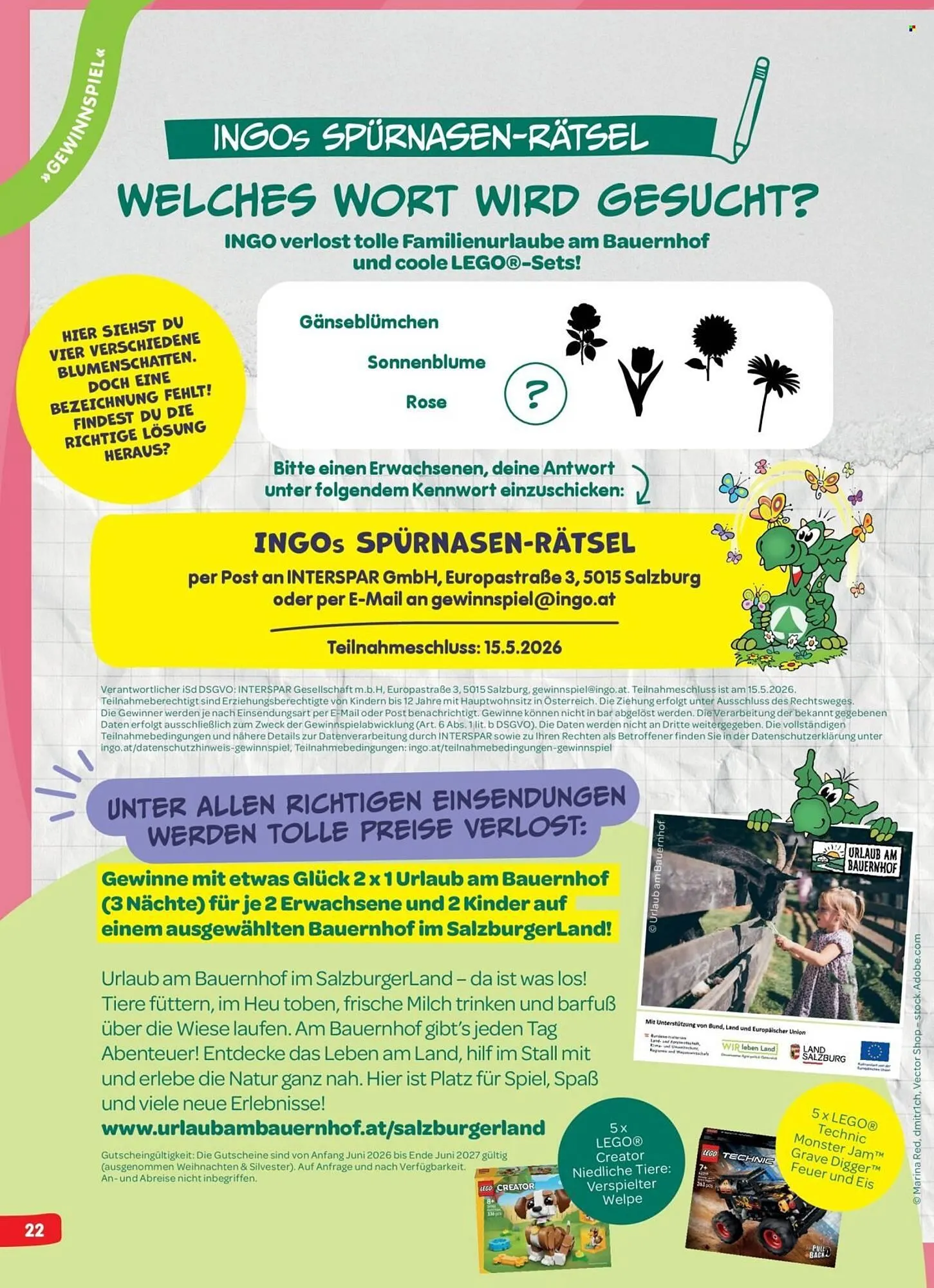 Interspar Flugblatt von 5. April bis 13. April 2026 - Flugblätt seite  22