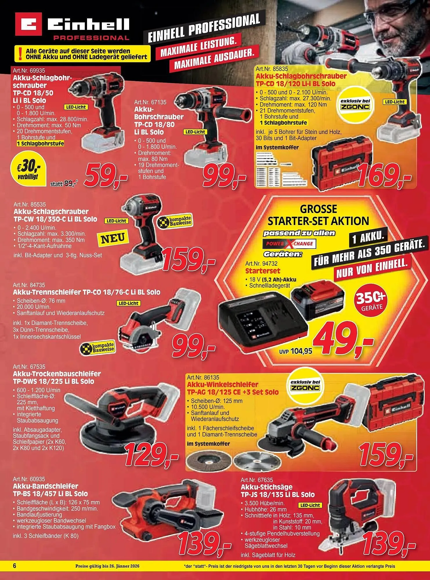 Zgonc Flugblatt von 1. Jänner bis 26. Jänner 2026 - Flugblätt seite 6