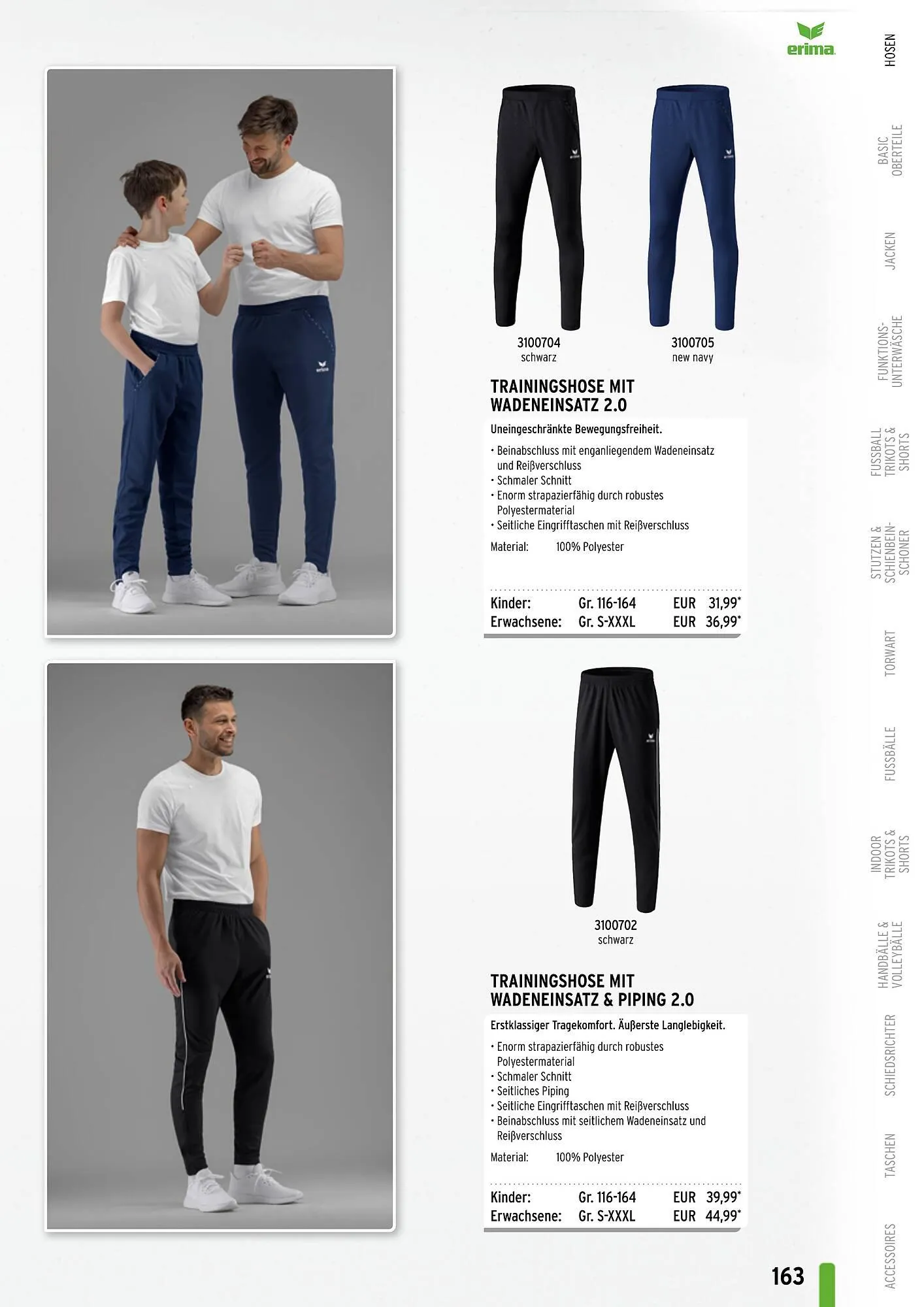 ERIMA Flugblatt von 2. Jänner bis 31. Dezember 2024 - Flugblätt seite  163
