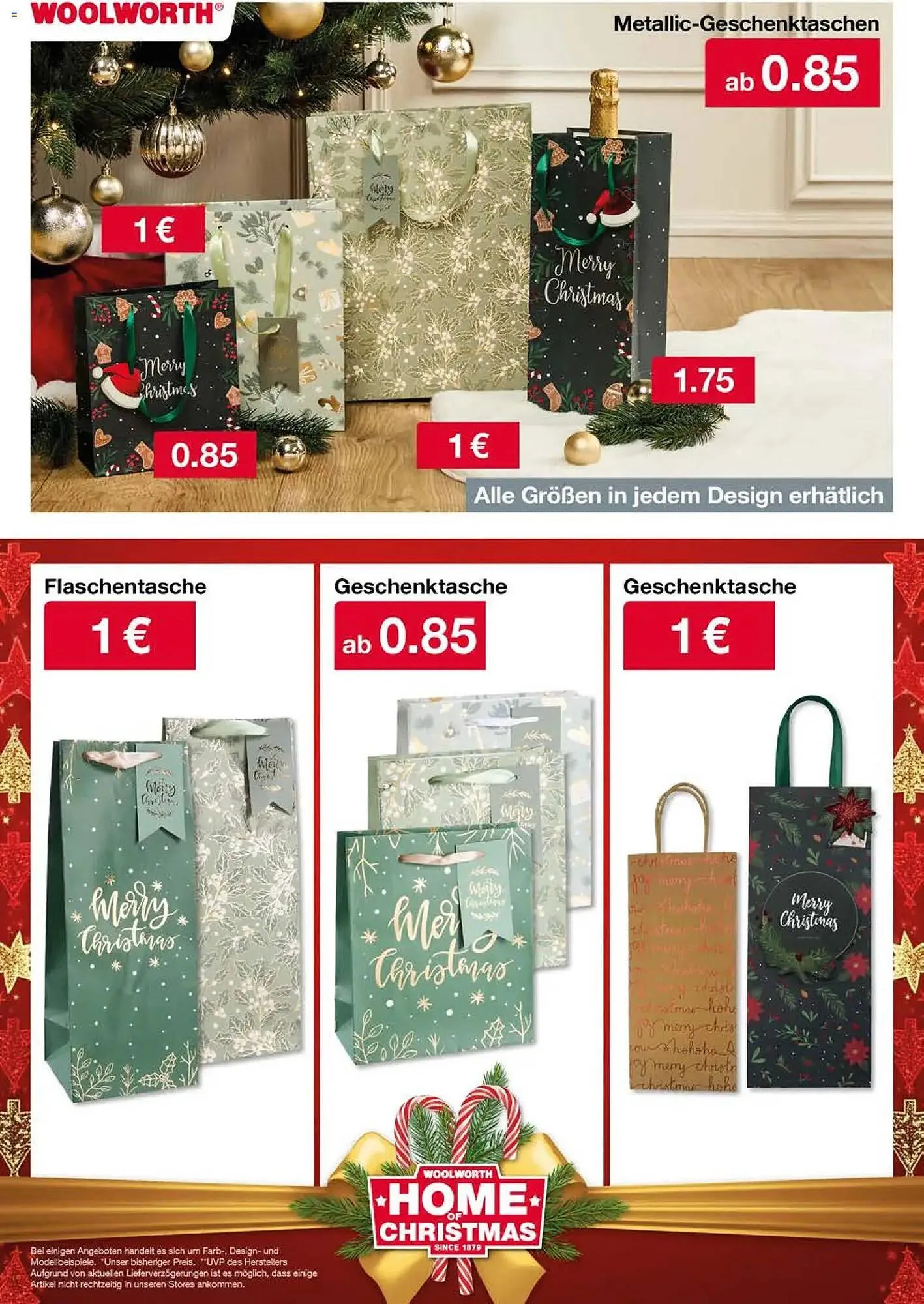 Woolworth Prospekt von 24. Oktober bis 31. Dezember 2025 - Flugblätt seite  73