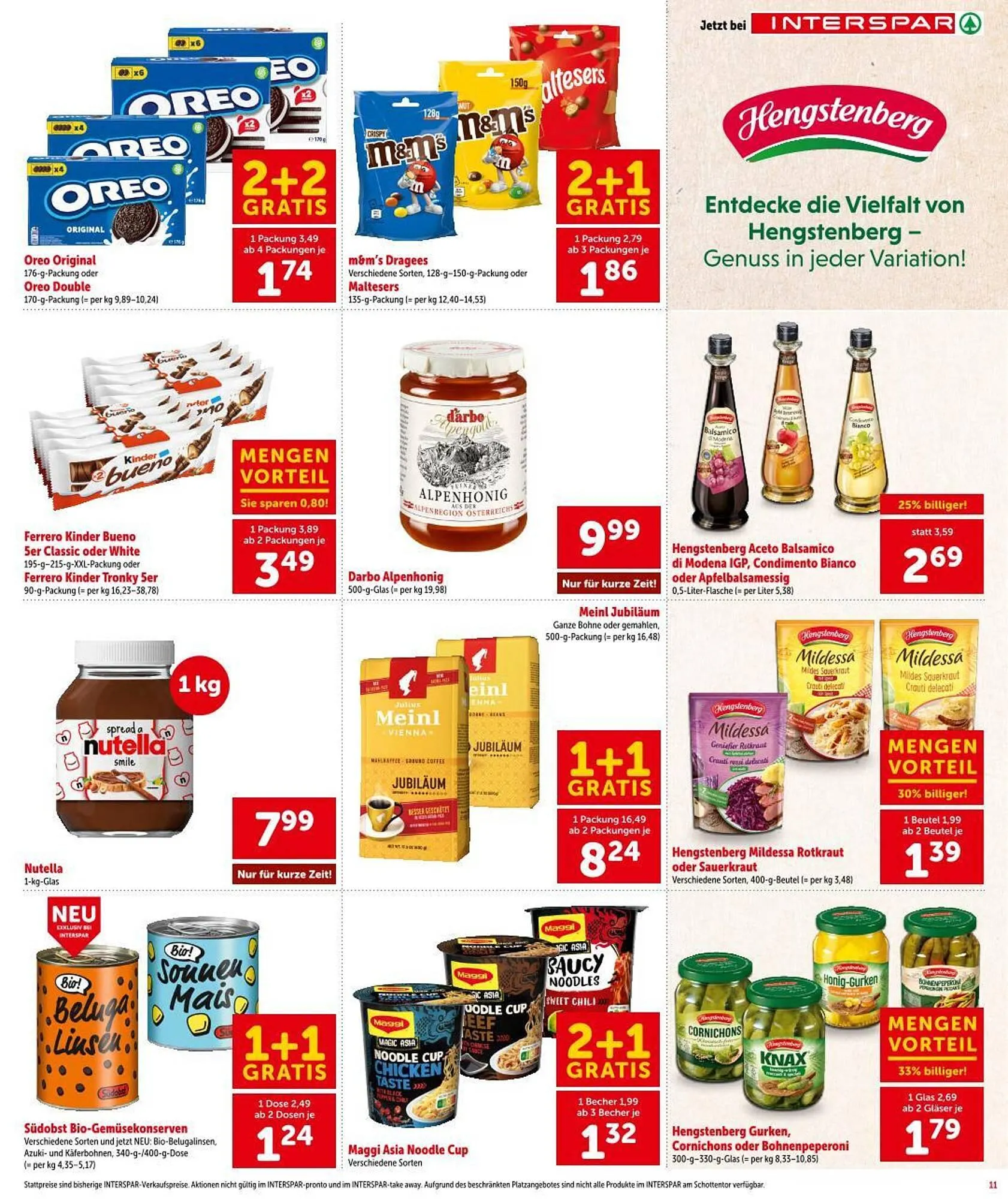 Interspar Flugblatt von 26. Februar bis 11. März 2026 - Flugblätt seite  11