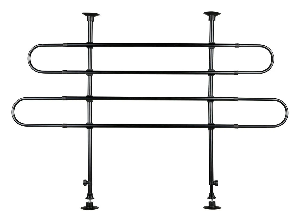 Trixie verstellbares Auto-Gitter mit 2 Elementen B: 85 - 140 / H: 75 - 110 cm