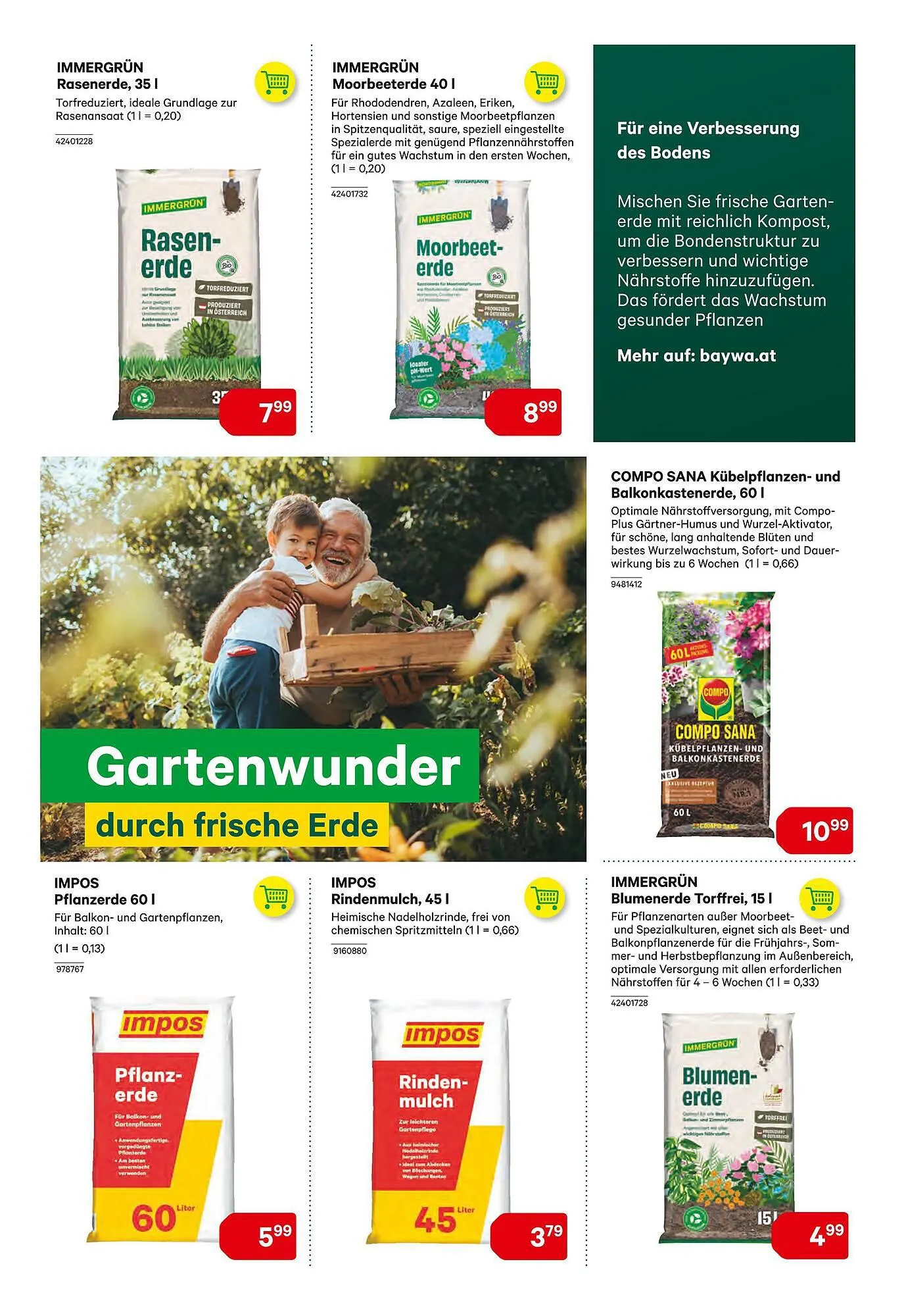 BayWa Flugblatt von 3. April bis 13. April 2024 - Flugblätt seite 9