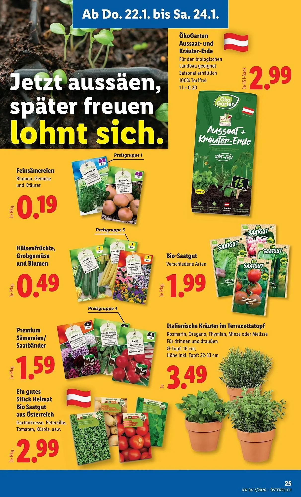 Lidl Flugblatt von 22. Jänner bis 29. Jänner 2026 - Flugblätt seite  29