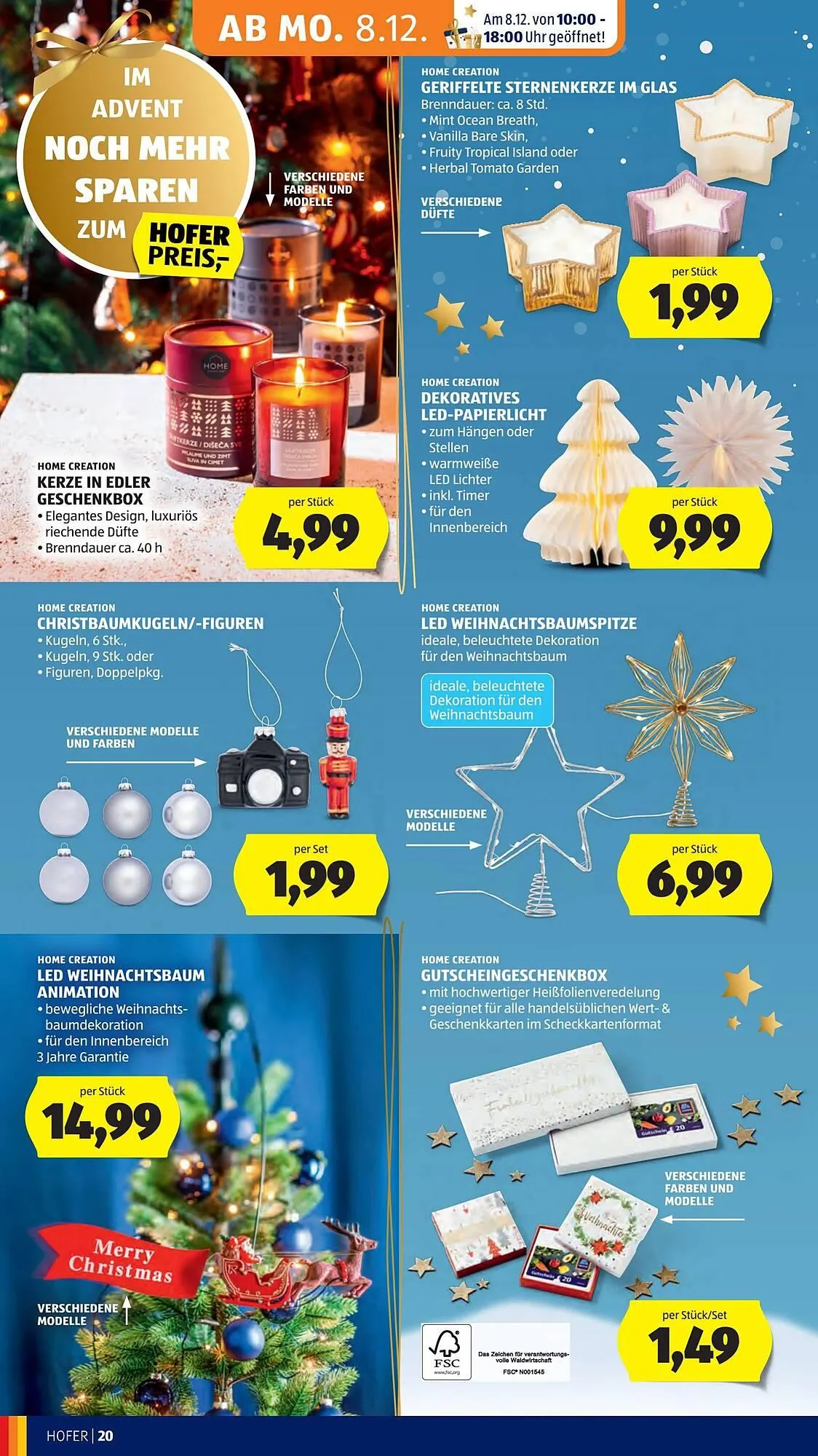 Hofer Flugblatt von 5. Dezember bis 12. Dezember 2025 - Flugblätt seite  34