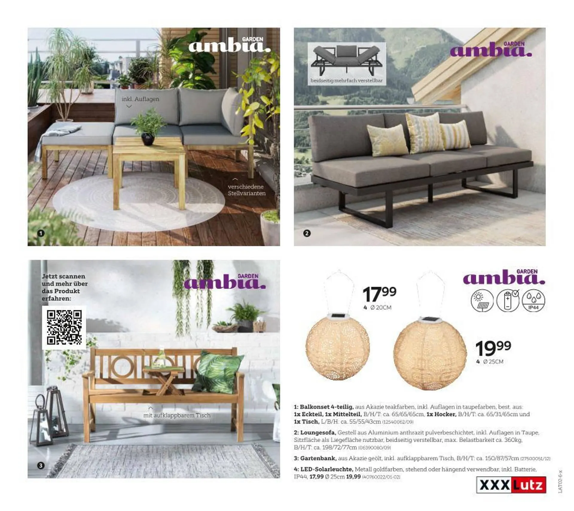 XXXLutz Prospekt von 20. Februar bis 31. Juli 2026 - Flugblätt seite 57