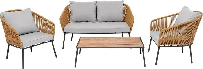 Sitzgruppe Elba Quattro Natur(4/tlg.)