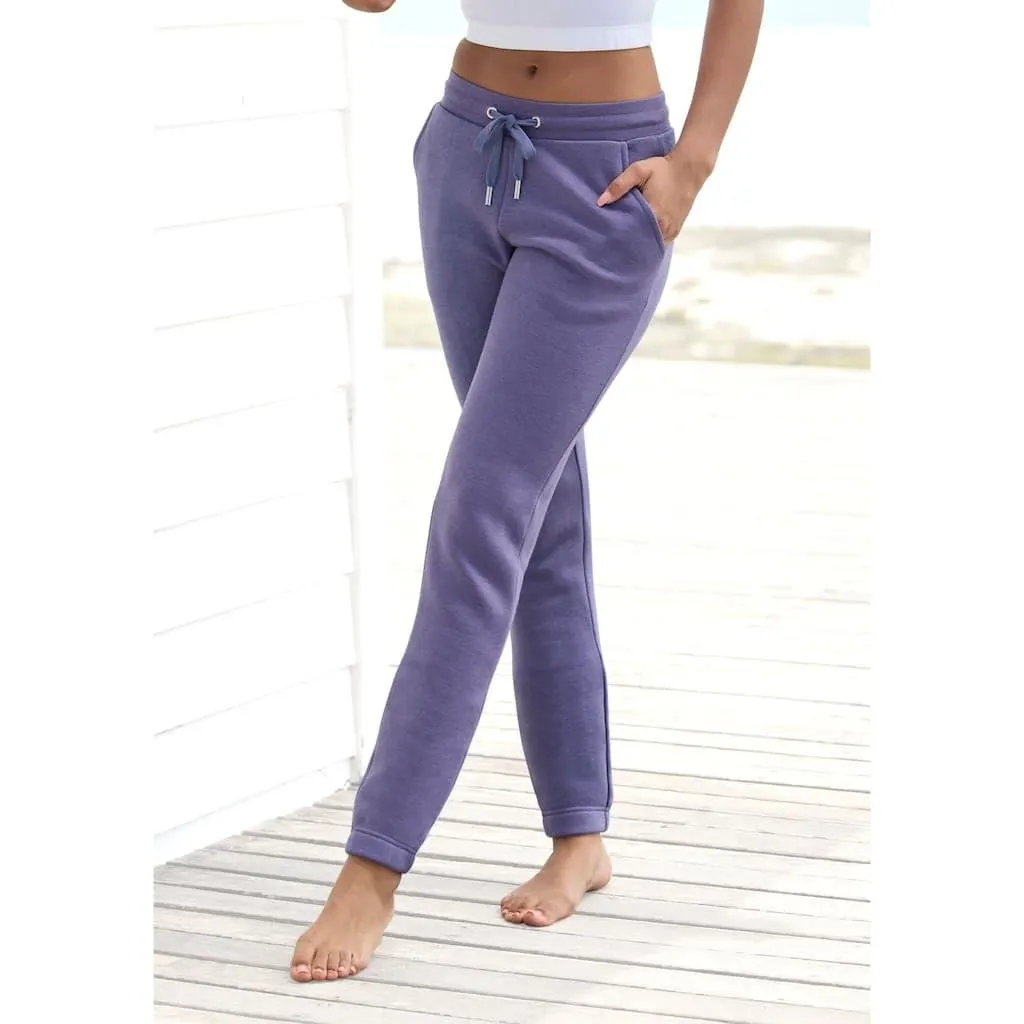 Vivance Jogginghose innen weich angeraut und mit seitlichen Taschen