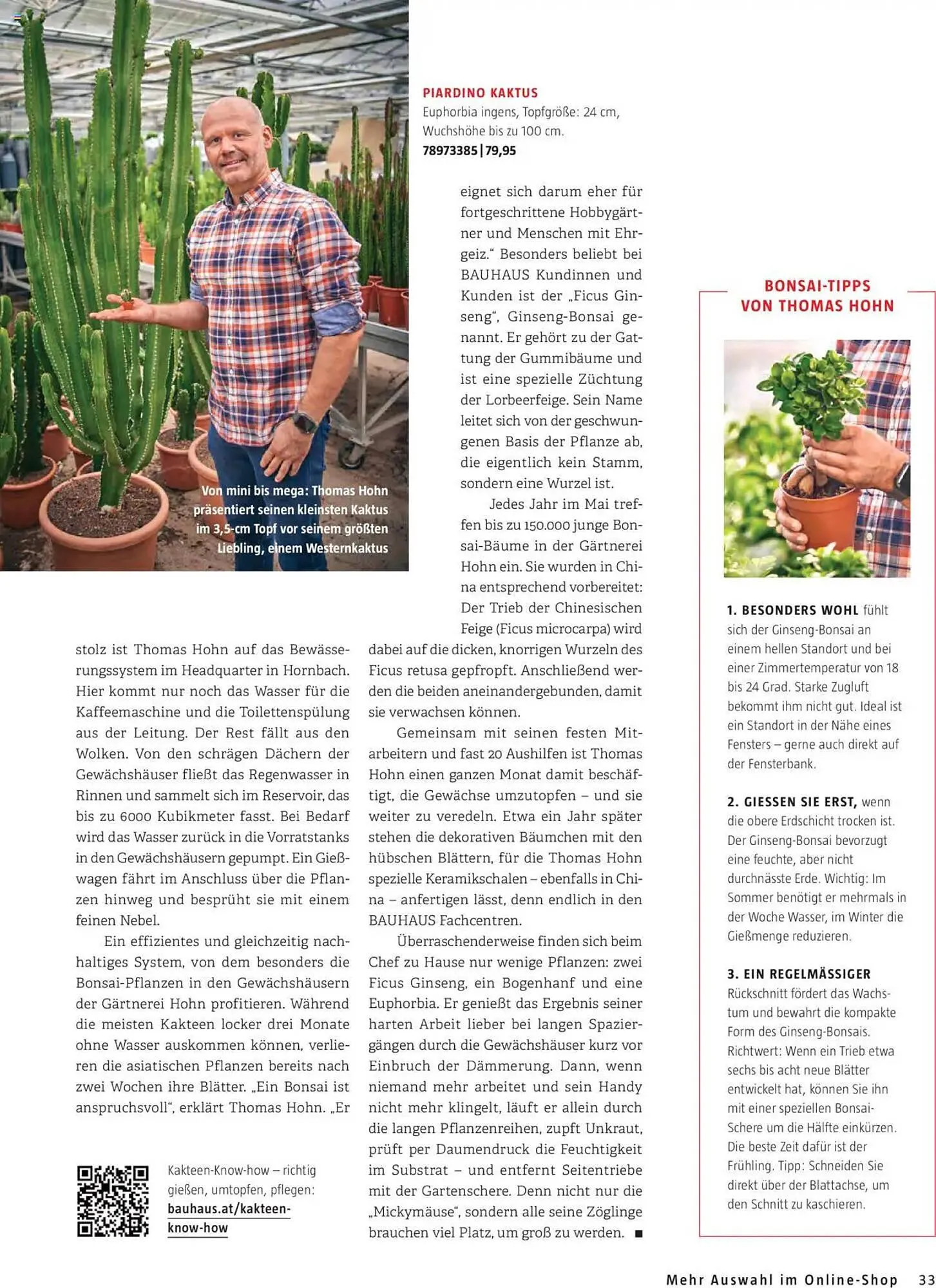 Bauhaus Flugblatt von 1. Oktober bis 31. März 2026 - Flugblätt seite  33