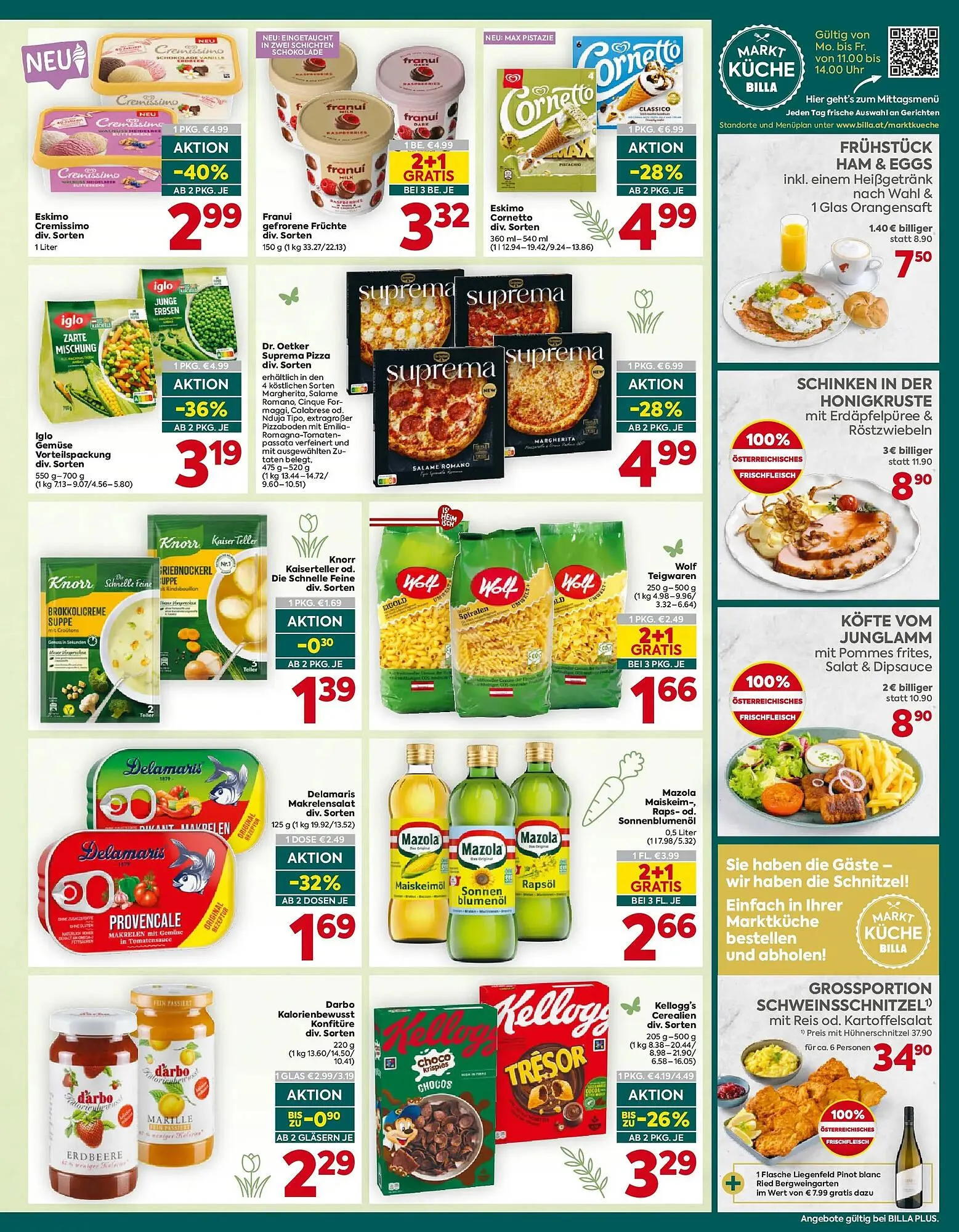 Billa Flugblatt von 26. März bis 4. April 2026 - Flugblätt seite  17