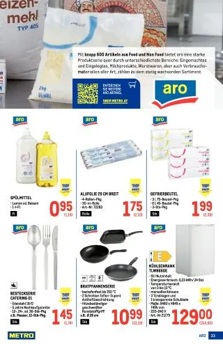 METRO Flugblatt Food - Metro Profi von 17. September bis 30. September 2026 - Flugblätt seite 33