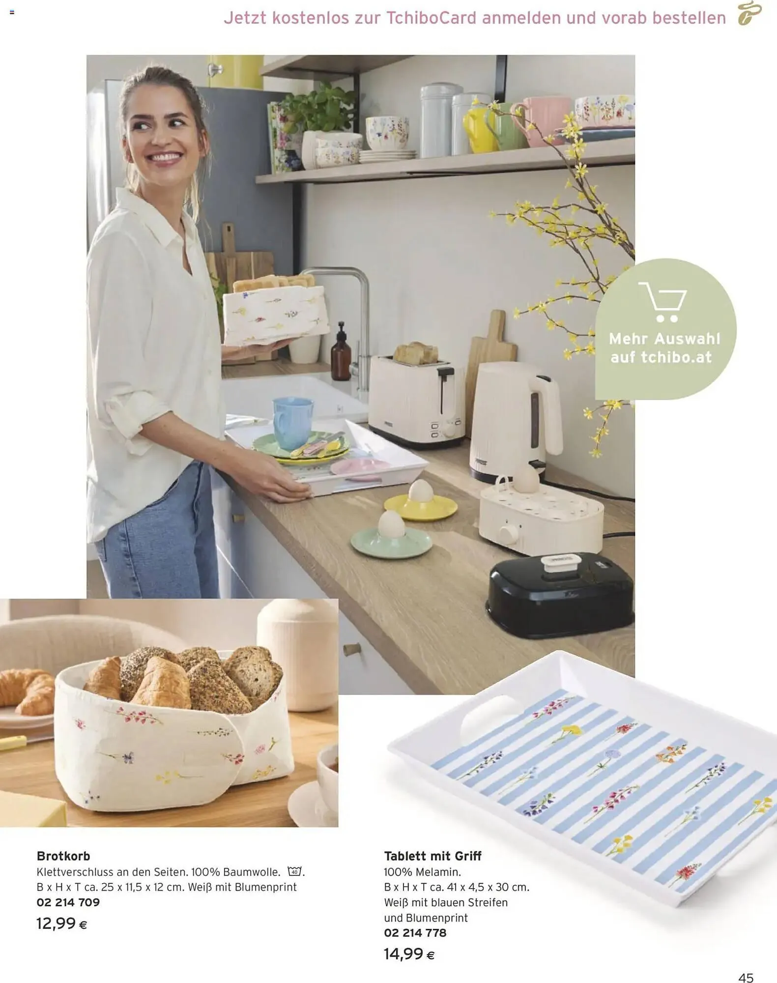 Tchibo Eduscho Flugblatt von 1. März bis 31. März 2026 - Flugblätt seite 45