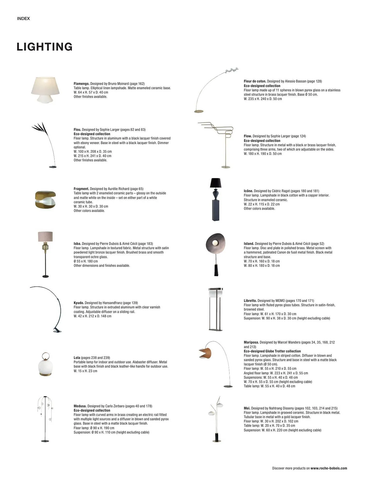 Roche Bobois Flugblatt von 9. Jänner bis 6. Jänner 2026 - Flugblätt seite  278