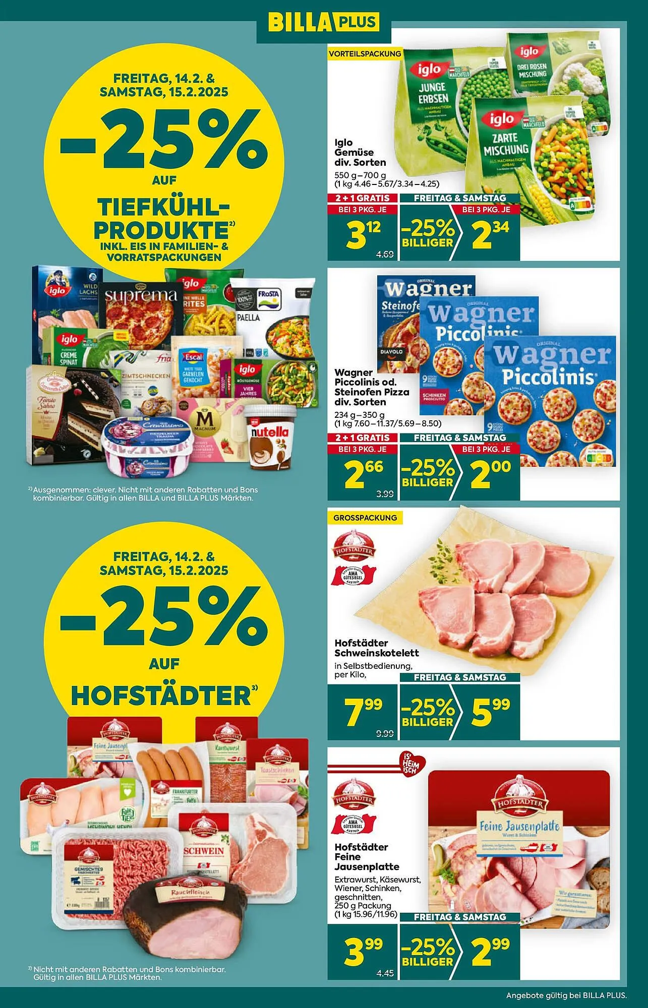 Billa Flugblatt von 13. Februar bis 19. Februar 2025 - Flugblätt seite 3