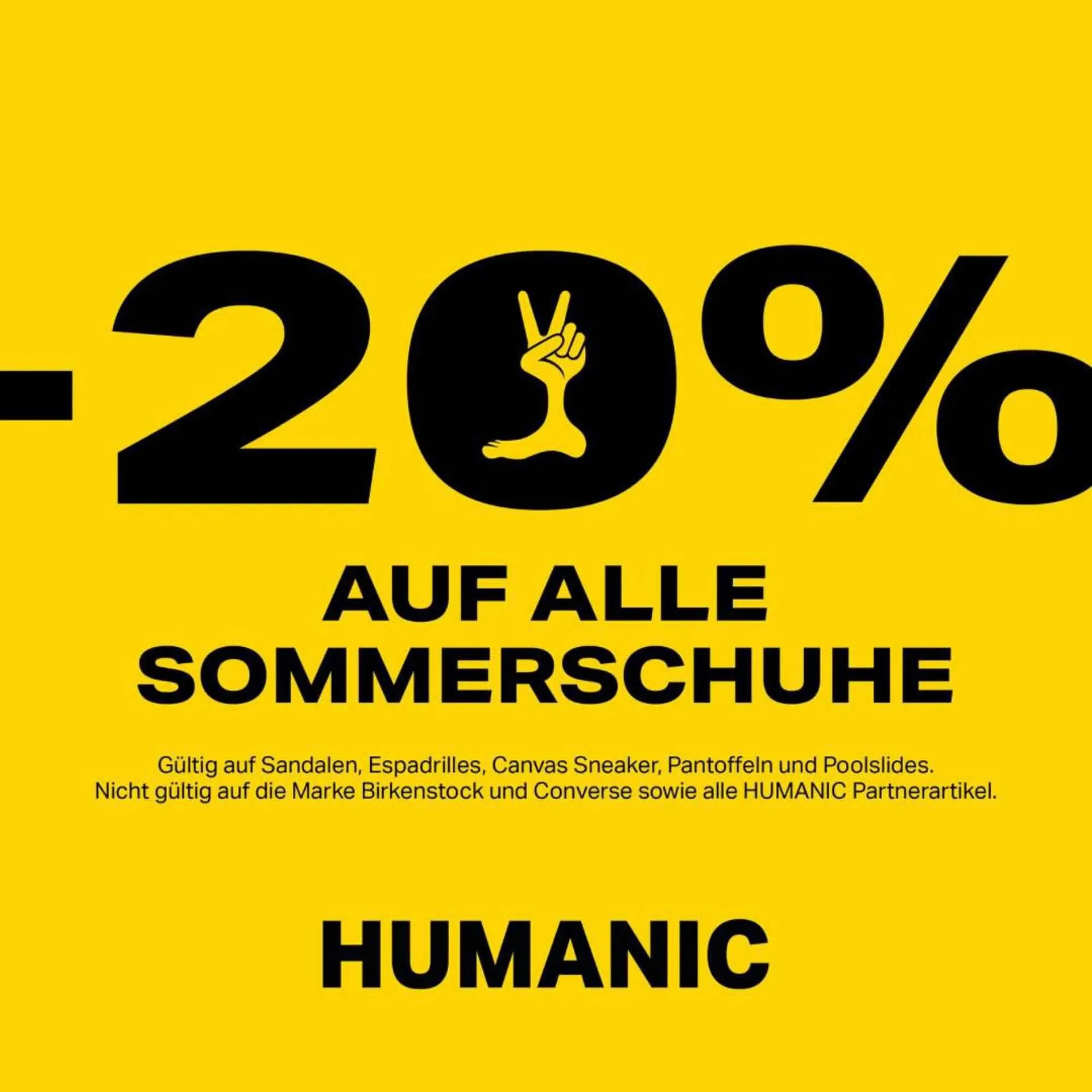 Humanic Flugblatt - 1