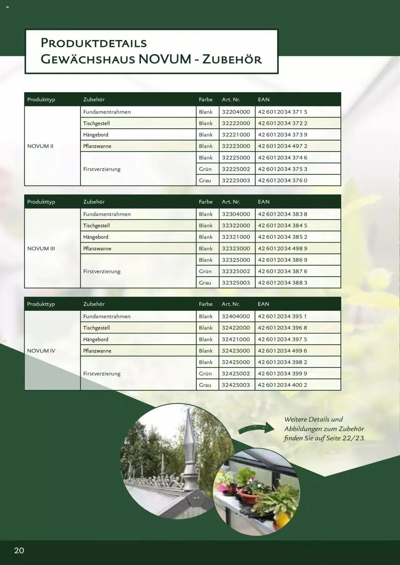 Dehner - KGT Premium Gewächshäuser von 12. Jänner bis 31. Dezember 2023 - Flugblätt seite 20