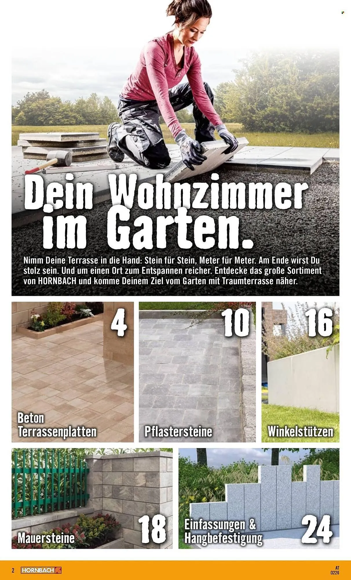 Hornbach Flugblatt von 18. Februar bis 18. März 2026 - Flugblätt seite 2