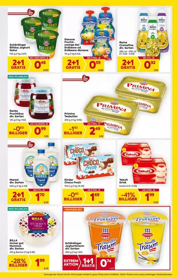 Vorschau BILLA Wien KW06 2025 von 3. Februar bis 17. Februar 2025 - Flugblätt seite  13