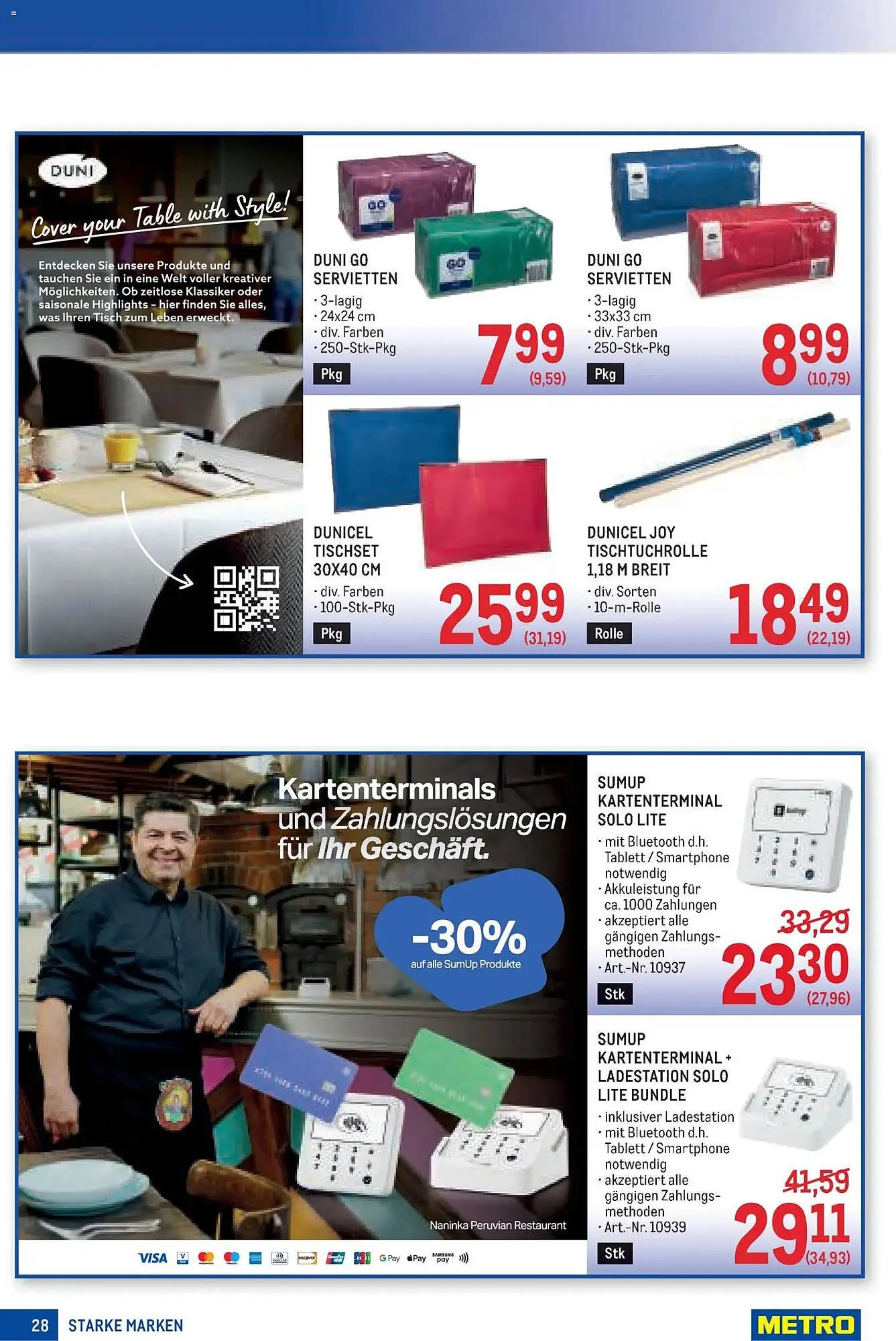 Metro Flugblatt von 9. Juli bis 22. Juli 2026 - Flugblätt seite  28