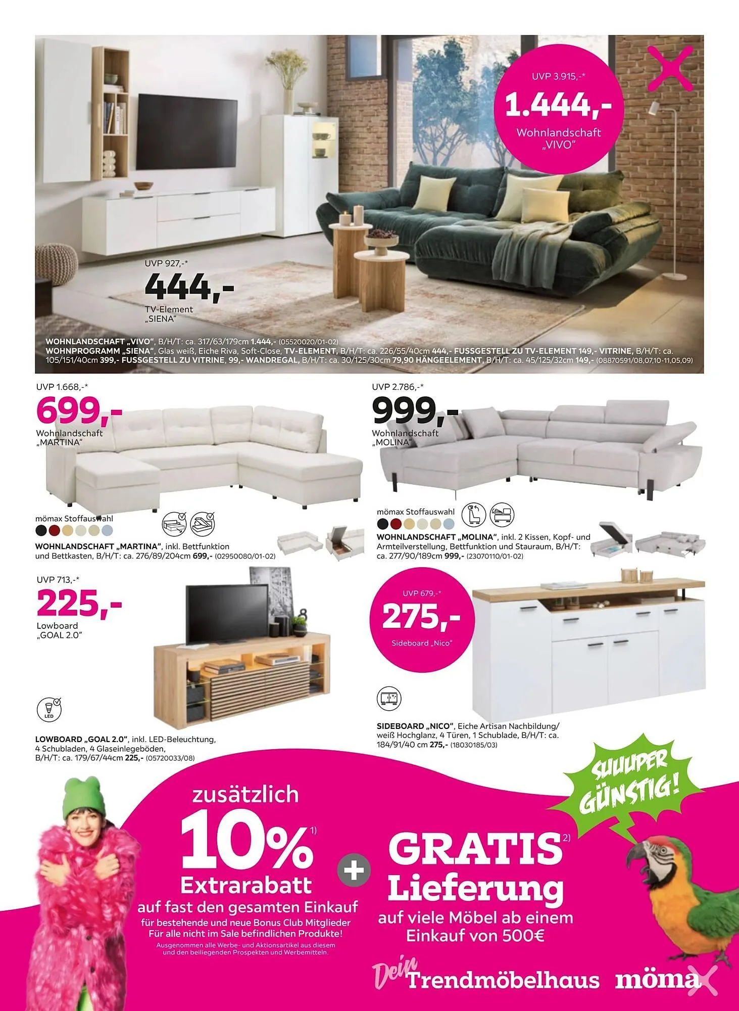 Mömax Flugblatt von 13. Jänner bis 20. Jänner 2026 - Flugblätt seite 7