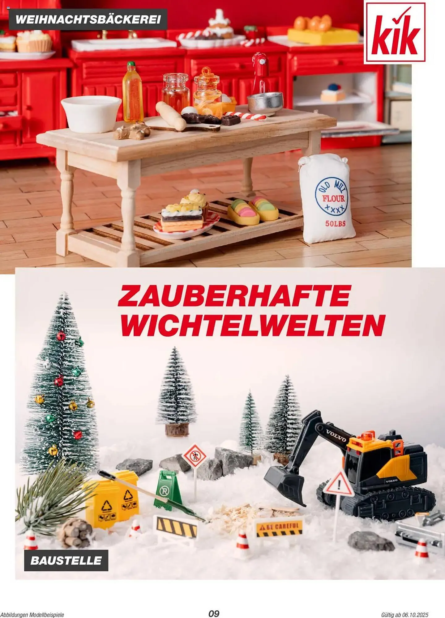 KiK Prospekt von 6. Oktober bis 10. November 2025 - Flugblätt seite 9