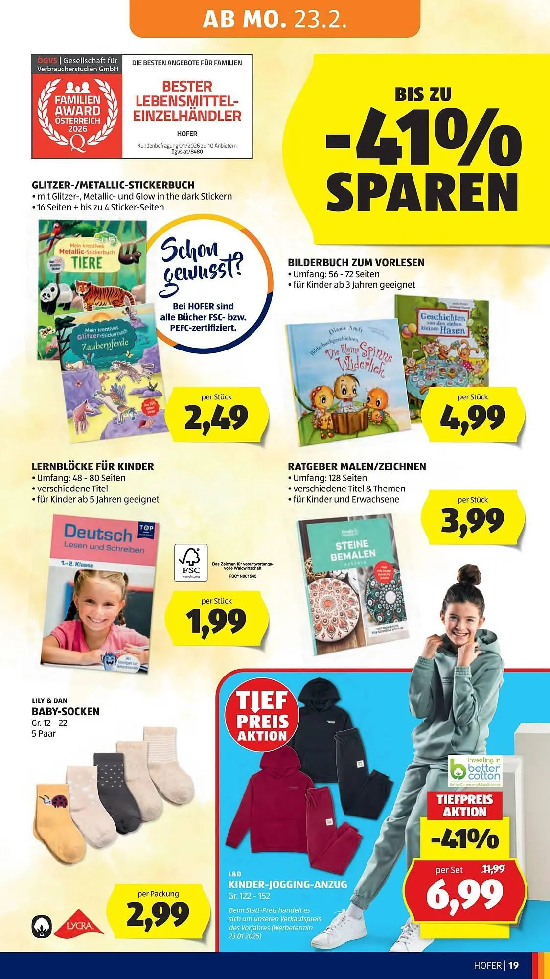 Hofer Flugblatt von 20. Februar bis 1. März 2026 - Flugblätt seite  23