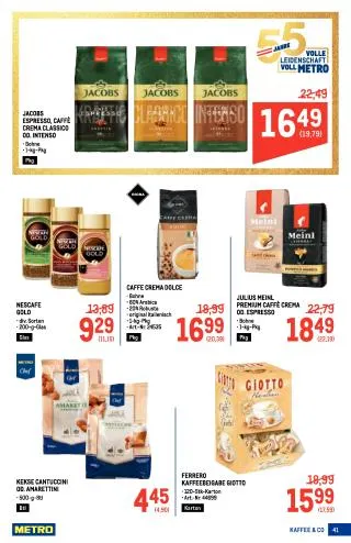 METRO Flugblatt Food - Profi von 11. Juni bis 24. Juni 2026 - Flugblätt seite 41