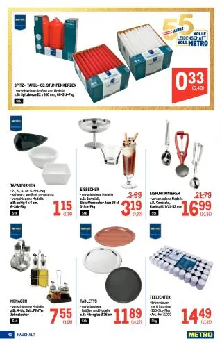 METRO Flugblatt -Profi von 19. März bis 1. April 2026 - Flugblätt seite 46