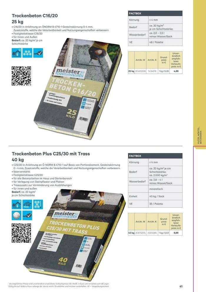 Meister Katalog von 1. Februar bis 31. Dezember 2024 - Flugblätt seite 41