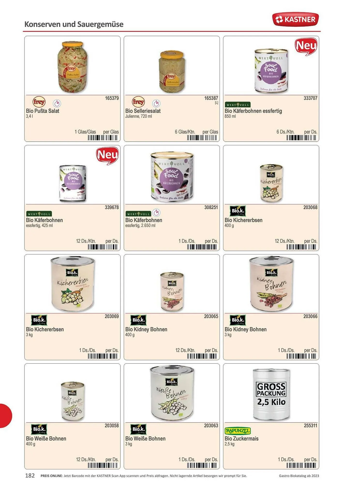 Kastner Flugblatt von 15. September bis 30. Dezember 2023 - Flugblätt seite  184