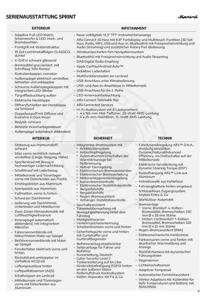 Alfa Romeo Stelvio von 25. Jänner bis 25. Jänner 2026 - Flugblätt seite  8