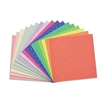 Faltblätter "Mustermix", 15 x 15 cm, 180 Blatt