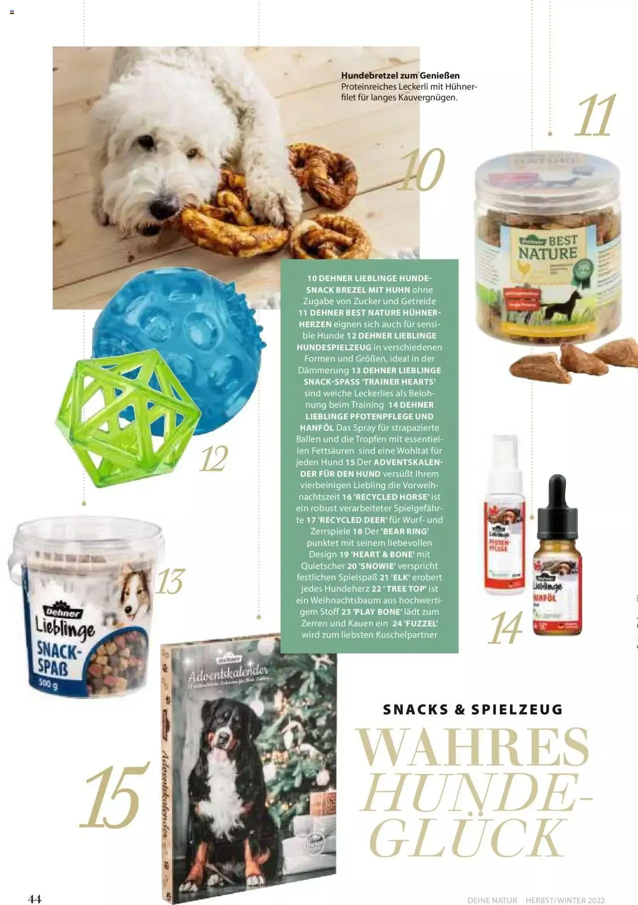 Dehner Flugblatt von 10. Oktober bis 31. Dezember 2023 - Flugblätt seite  44