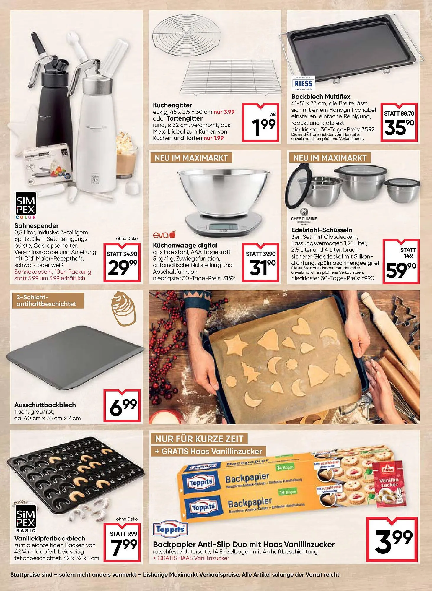 Maximarkt Flugblatt von 23. Oktober bis 12. November 2025 - Flugblätt seite  8